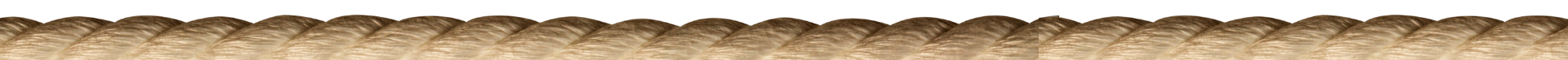 Green background with a beige rope at the bottom edge.